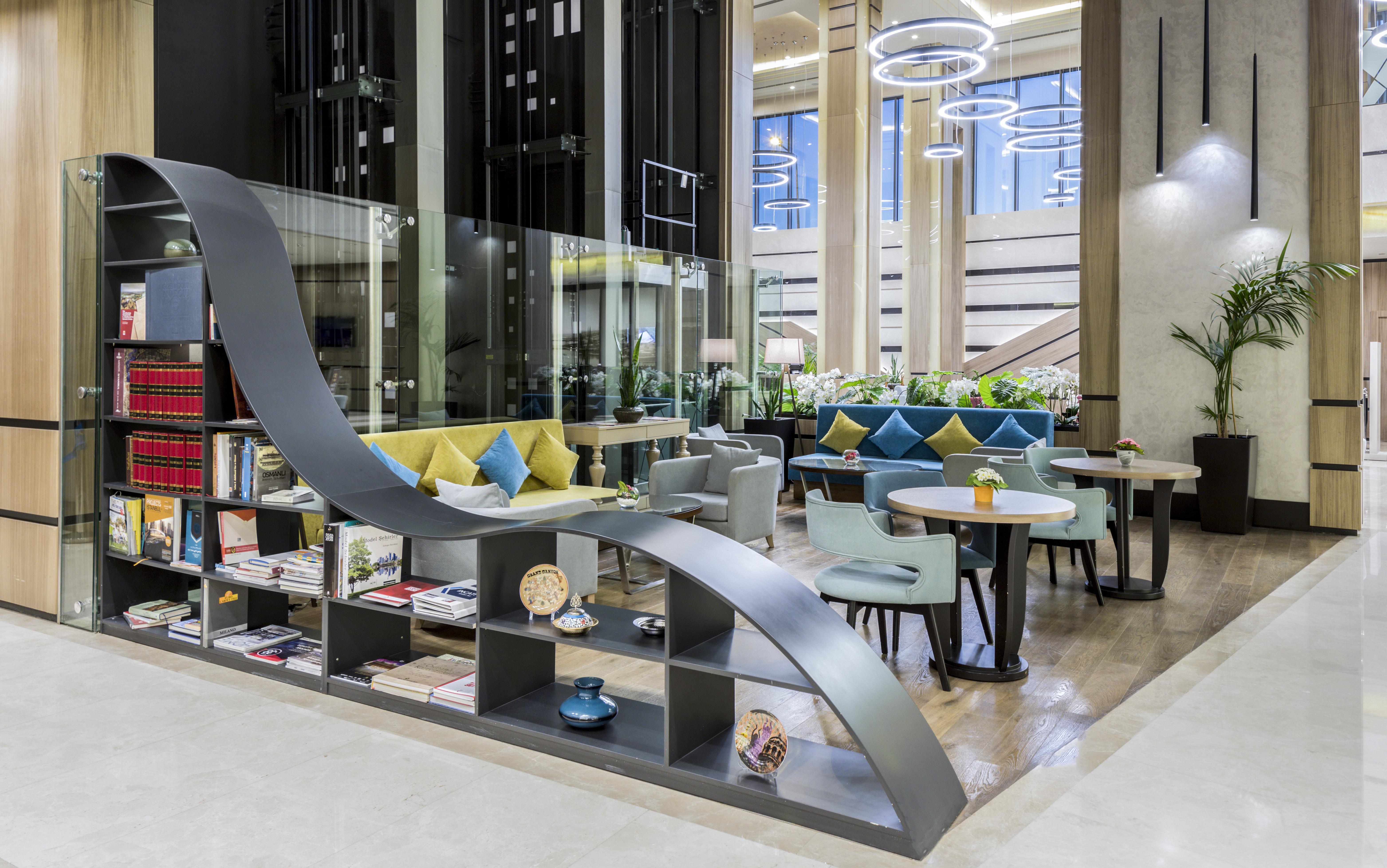 Clarion Hotel Golden Horn Istanbul Bagian luar foto Library